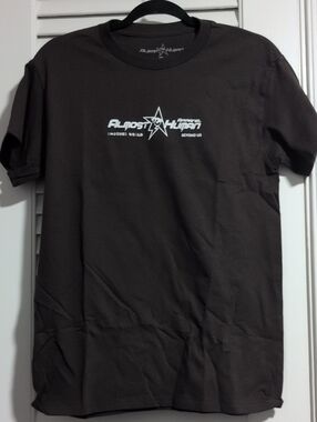 Brown Almost Human Graphic Tee, S